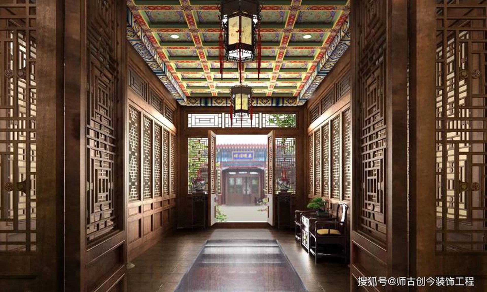 堂古装饰